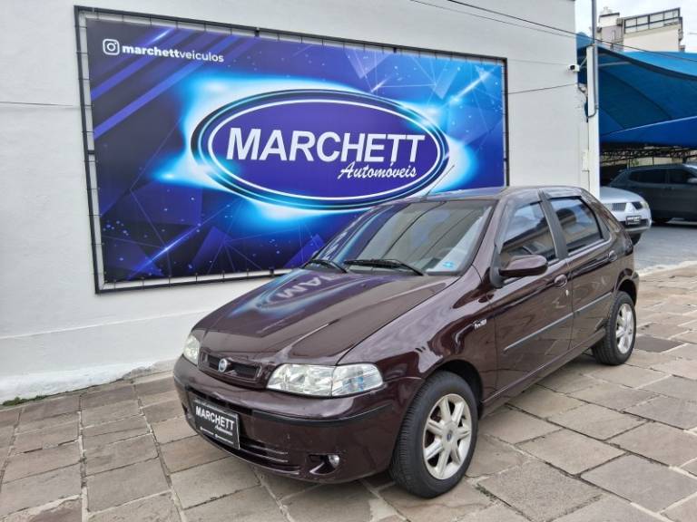 FIAT - PALIO - 2001/2002 - Vermelha - R$ 14.990,00