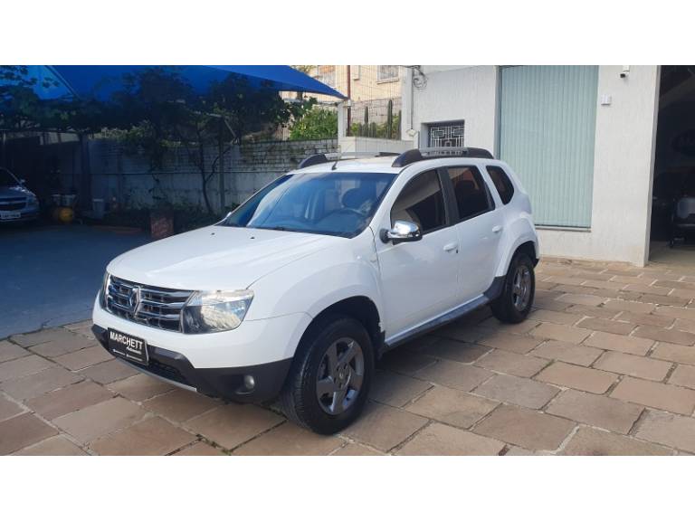 RENAULT - DUSTER - 2013/2014 - Branca - R$ 53.500,00
