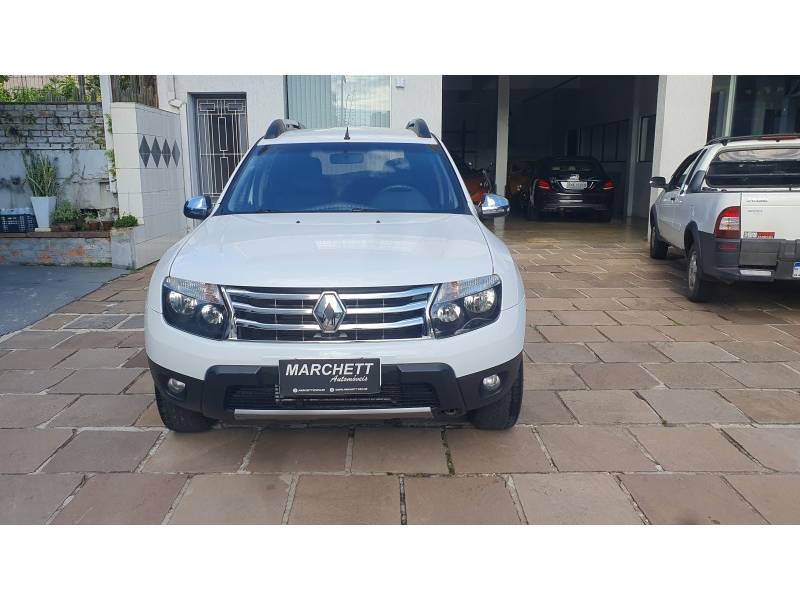 RENAULT - DUSTER - 2013/2014 - Branca - R$ 53.500,00