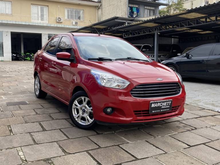 FORD - KA + - 2015/2016 - Vermelha - R$ 46.500,00