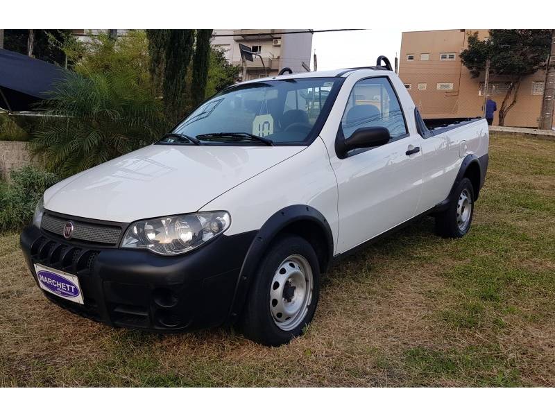 FIAT - STRADA - 2009/2010 - Branca - R$ 34.000,00