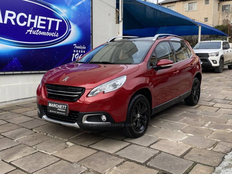 PEUGEOT - 2008 - 2016/2017 - Vermelha - R$ 59.000,00