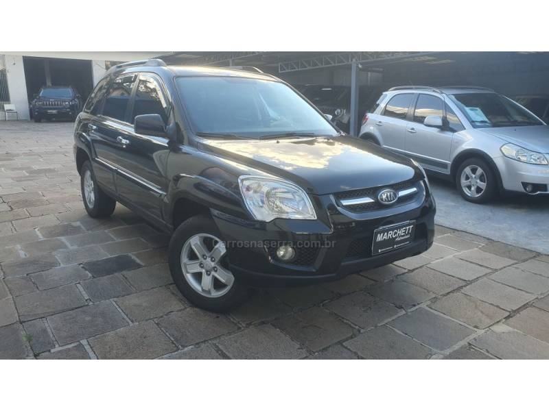 KIA MOTORS - SPORTAGE - 2008/2009 - Preta - R$ 35.900,00