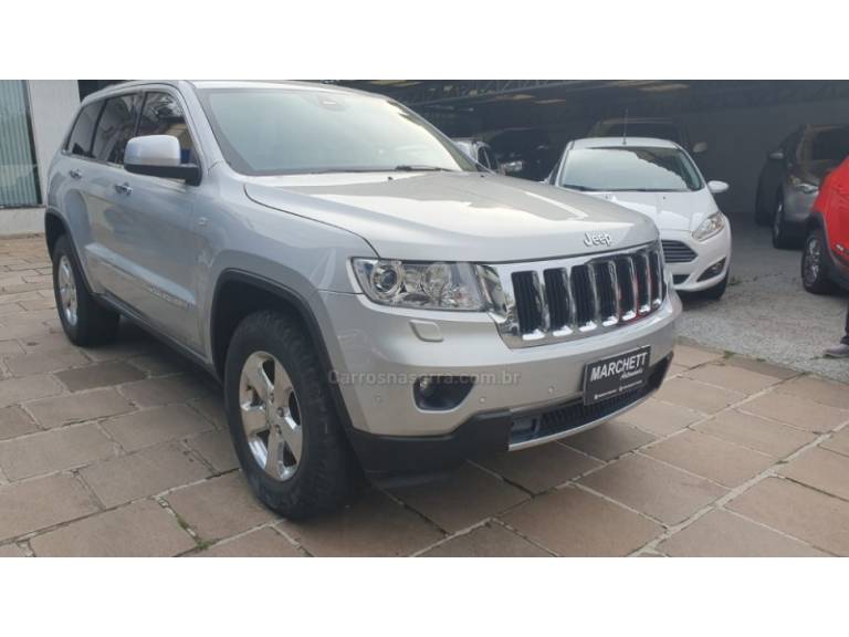 JEEP - GRAND CHEROKEE - 2011/2012 - Prata - Sob Consulta